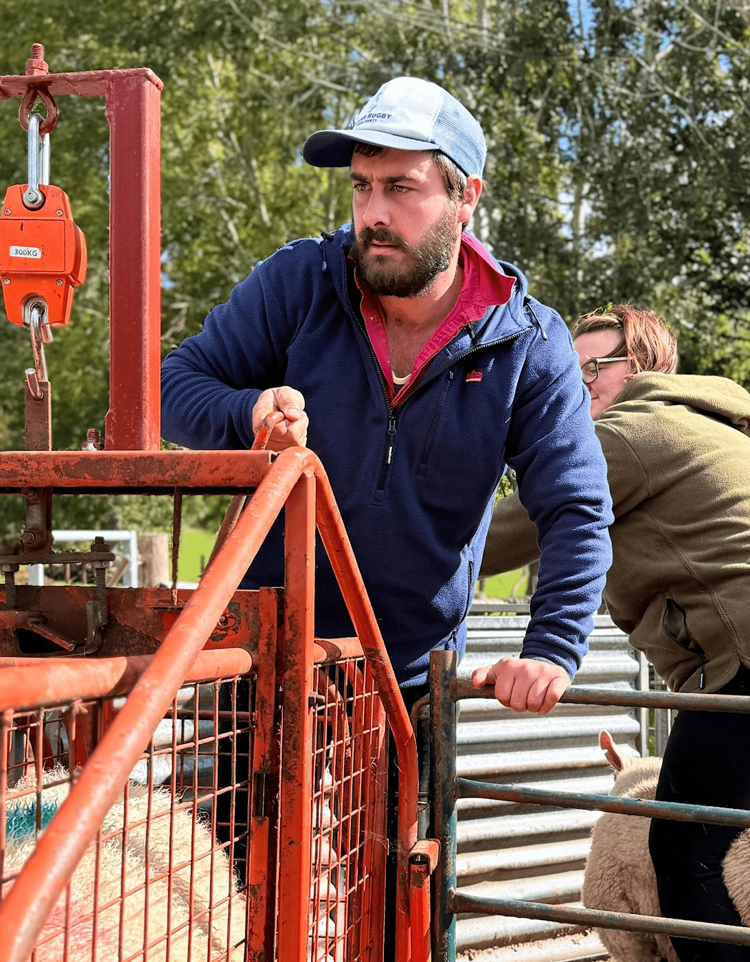 Shepherd Polar Fleece Hoodie - Navy