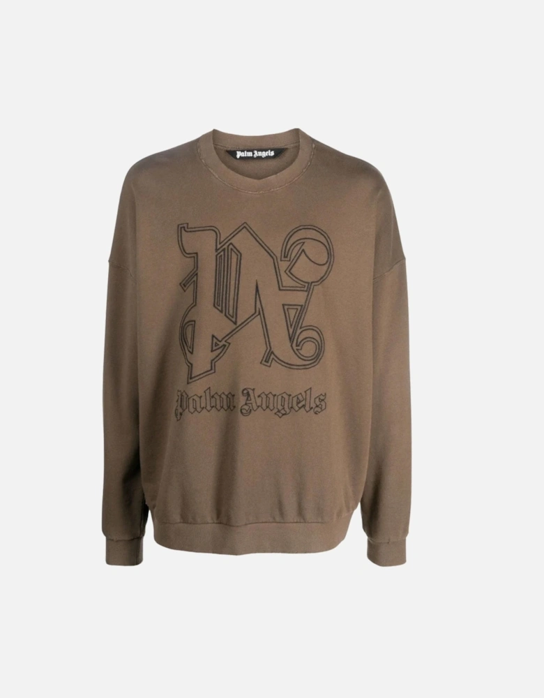 Monogran Sweatshirt in Brown