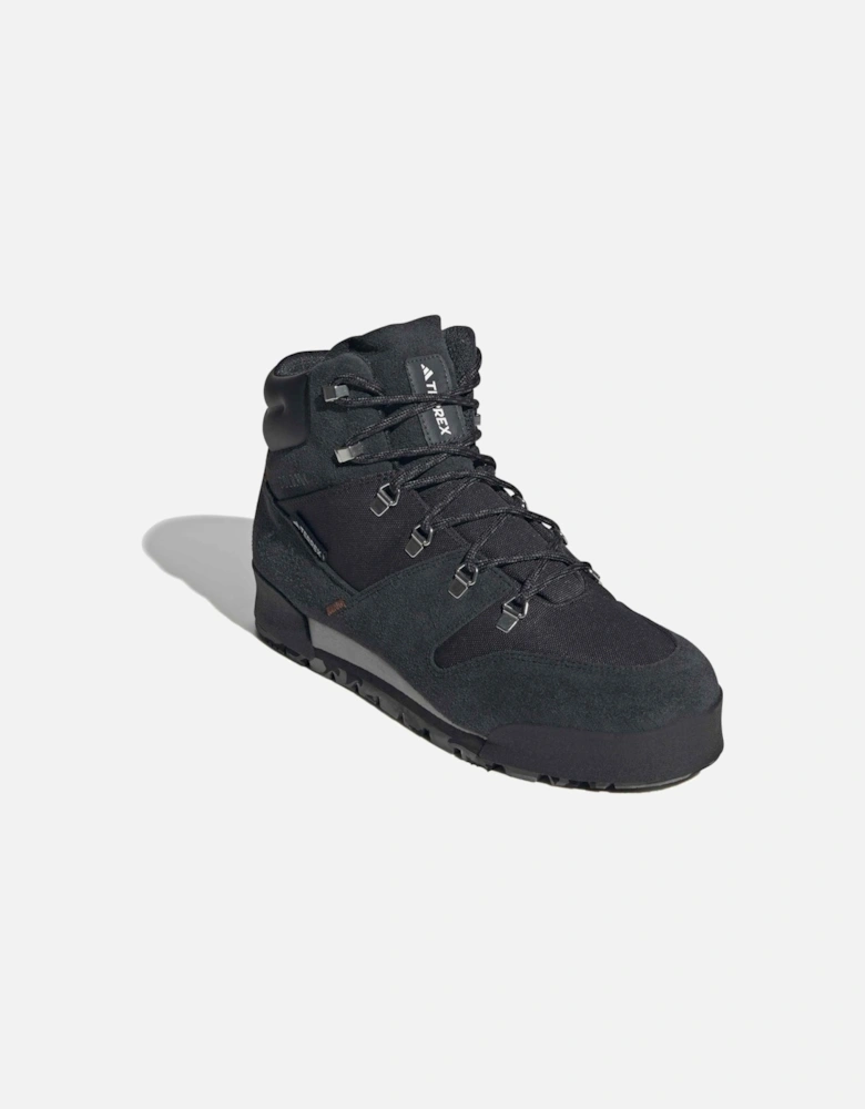 Terrex Snowpitch COLD.RDY Suede Men's Black Hiking Boots