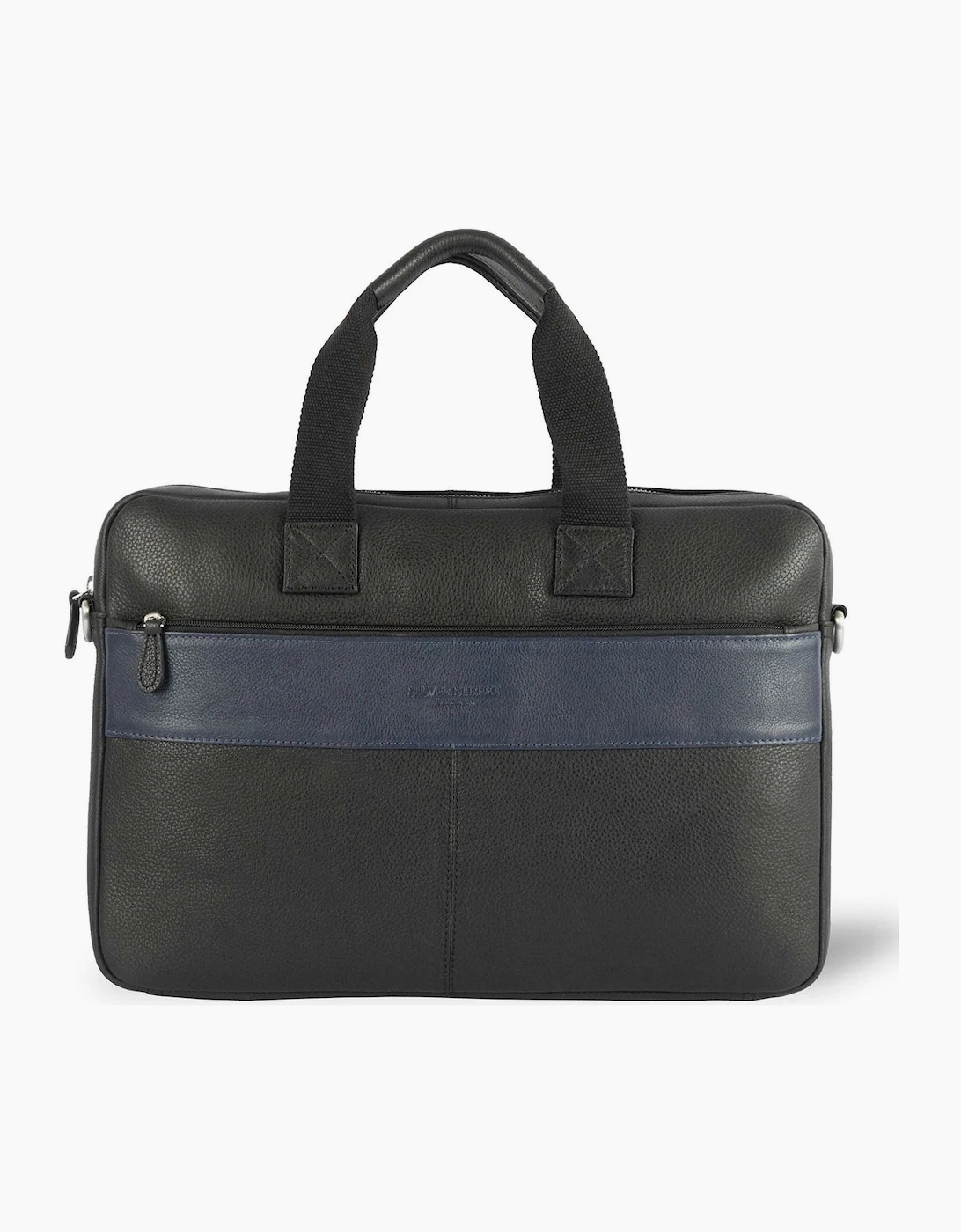 Men's Silver Street London WALTER LAPTOP BAG Mens Bag Blue - Size: ONE-SIZE