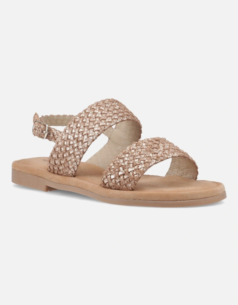 Helene Sandal Leather Women's Bronze Standard Sandals