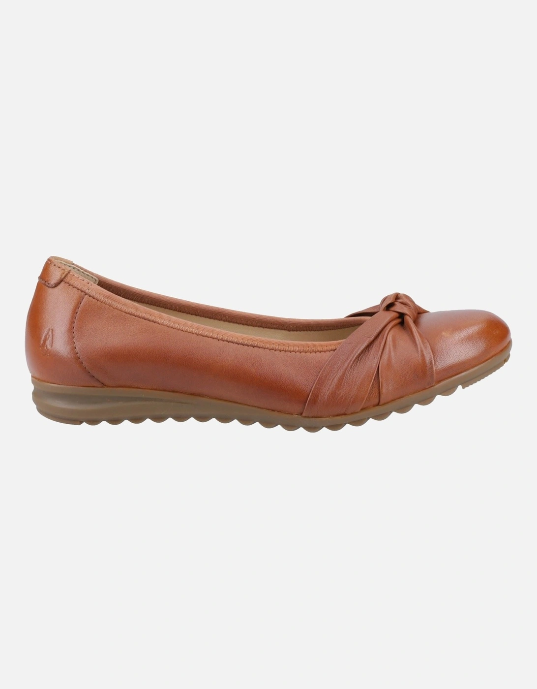 Lilith Leather Women's Tan Standard Flats