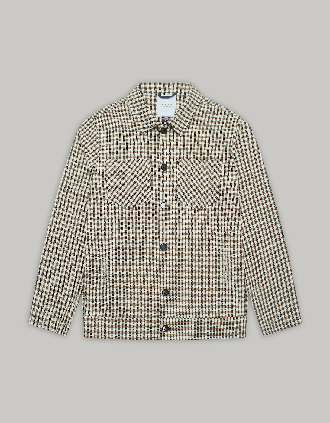 Bart Overshirt - Tan Check Silvia, 5 of 4