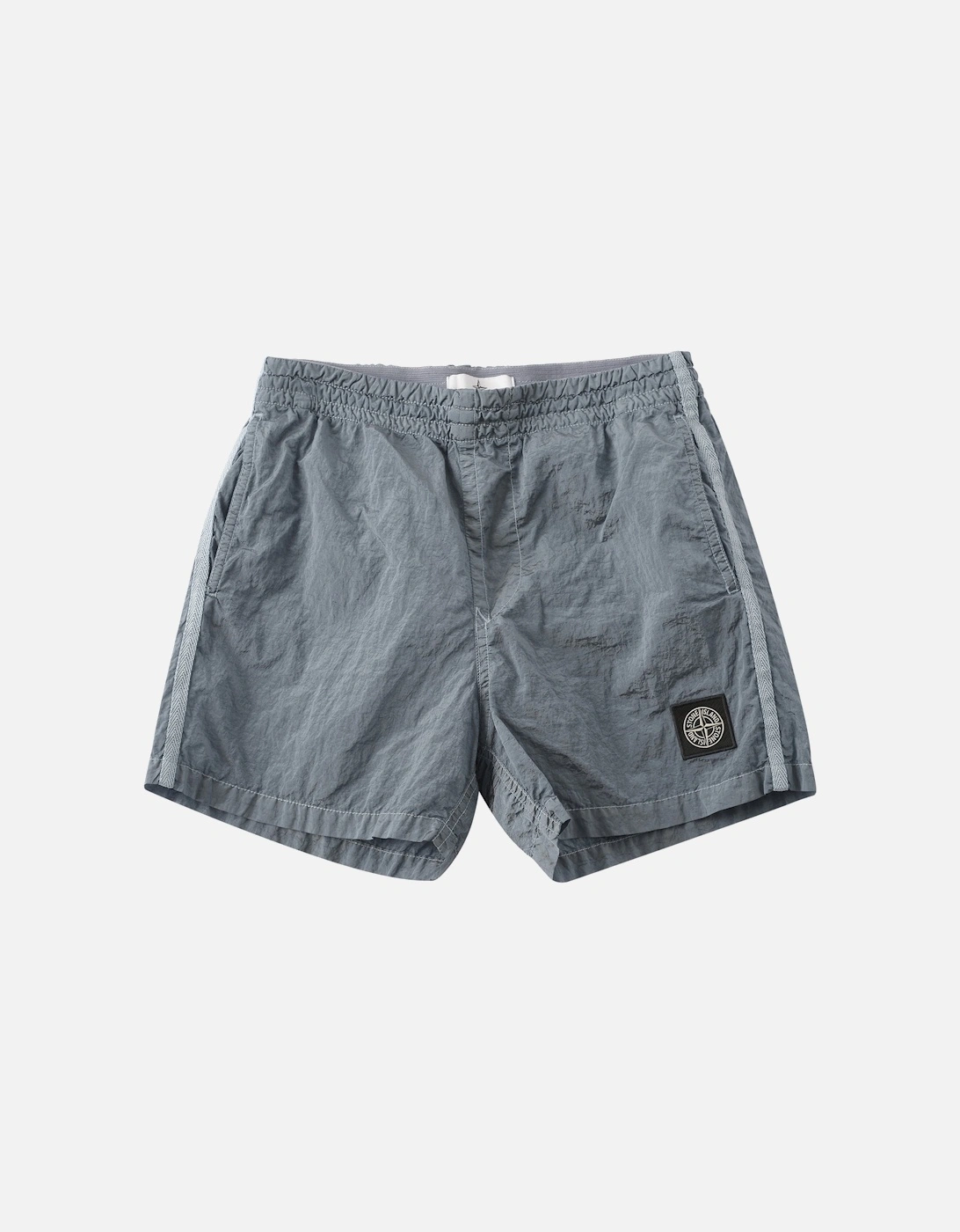 Kids Patch Logo Swimshorts Blue, 5 of 4