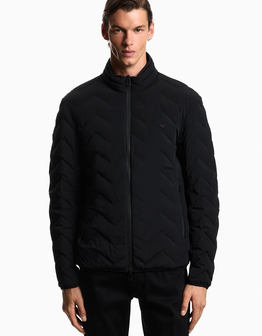 CHEVRON DOWN JACKET
