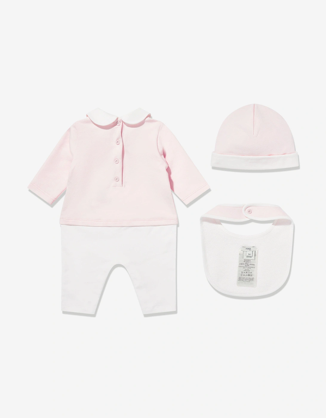 Baby Girls Romper Set in Pink
