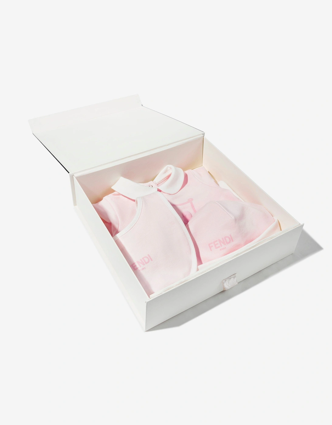 Baby Girls Romper Set in Pink