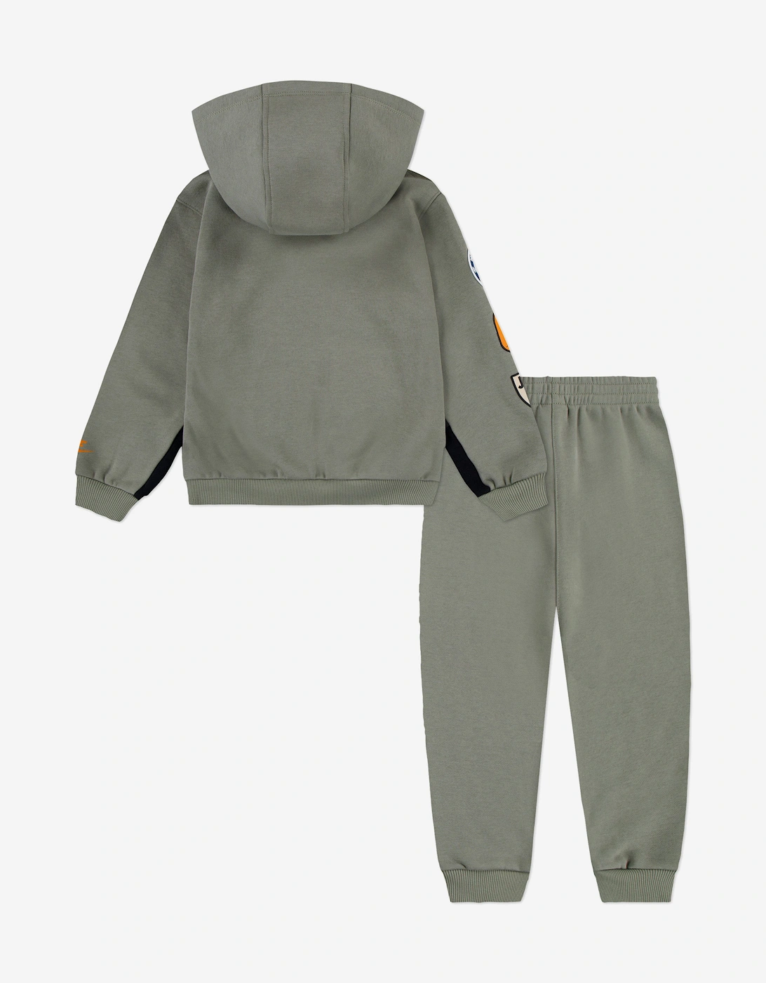 Kids PO Fleece Tracksuit in Green