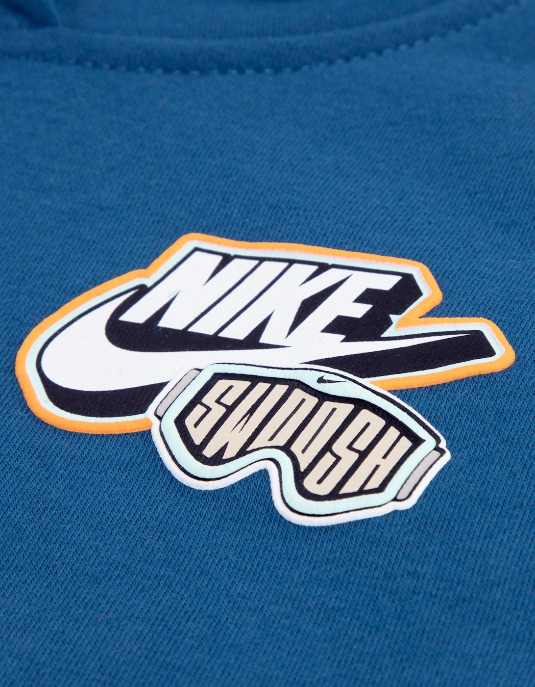 Kids PO Fleece Tracksuit in Blue