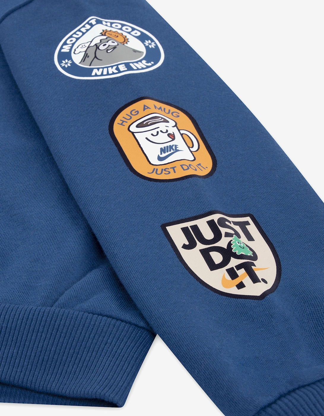 Kids PO Fleece Tracksuit in Blue