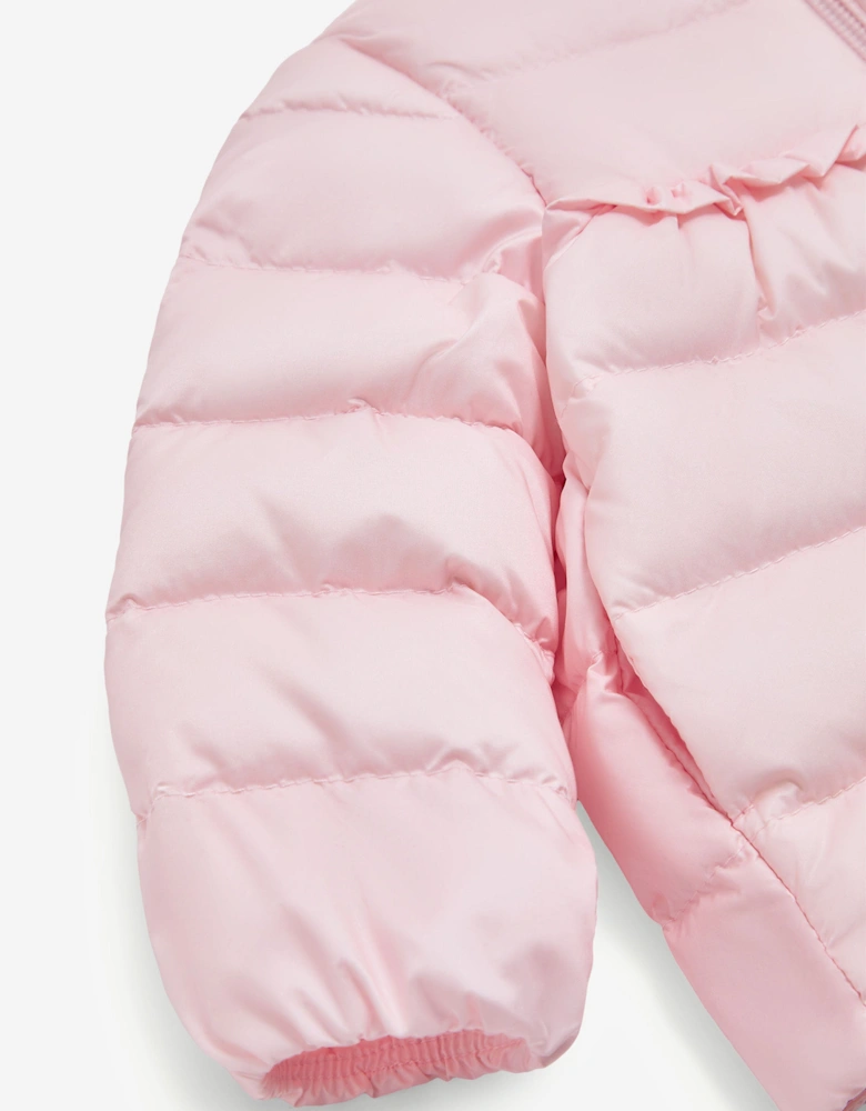 Enfant Baby Girls Down Padded Nazife Jacket in Pink