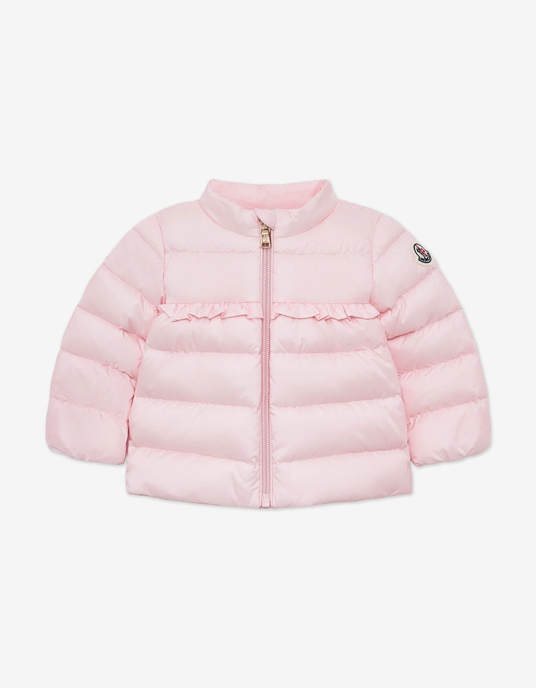 Enfant Baby Girls Down Padded Nazife Jacket in Pink, 5 of 4