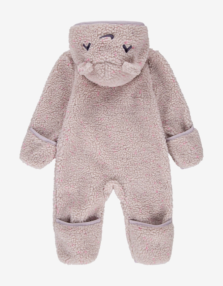 Baby Girls Cozy Comfort Coverall in Purple