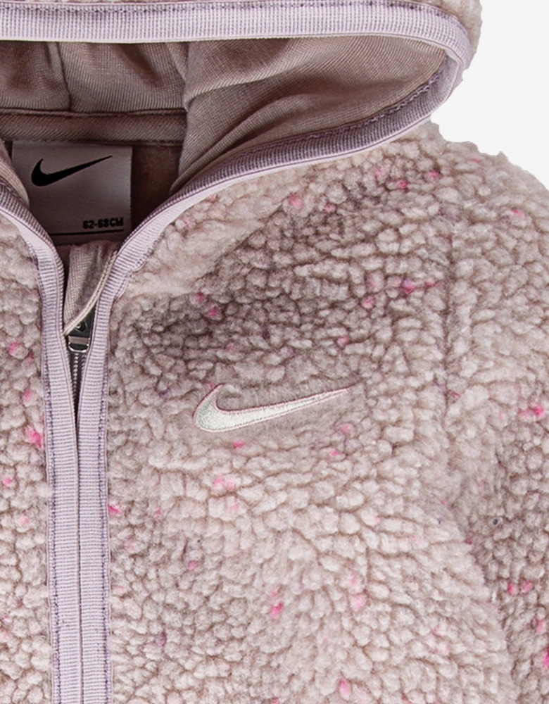 Baby Girls Cozy Comfort Coverall in Purple