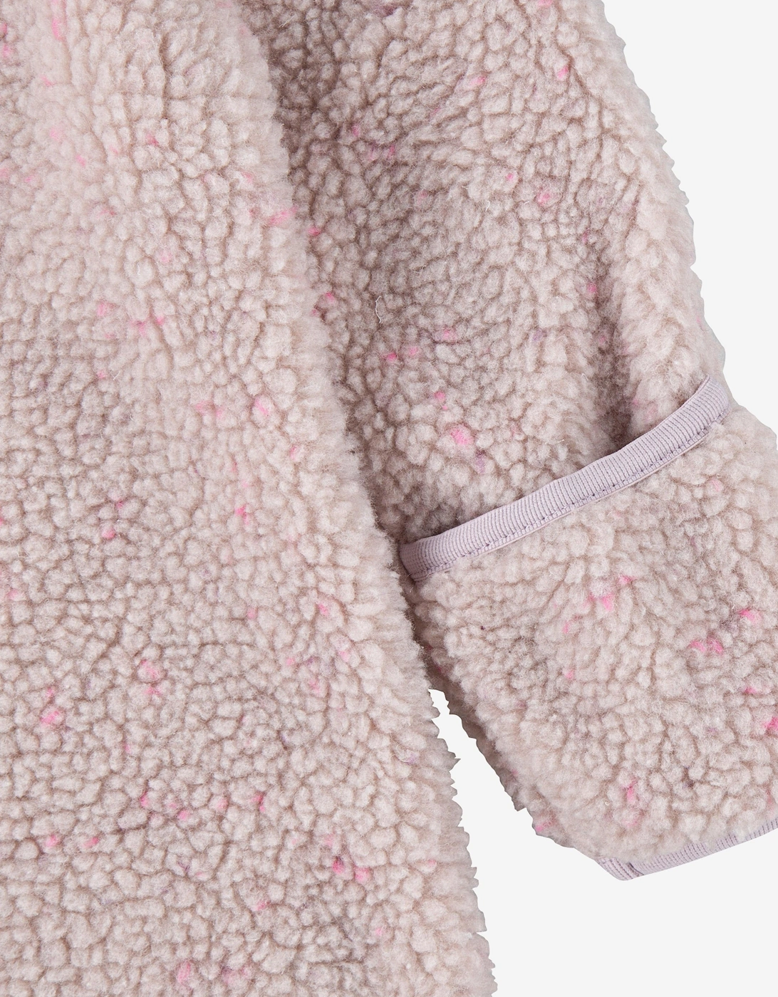 Baby Girls Cozy Comfort Coverall in Purple