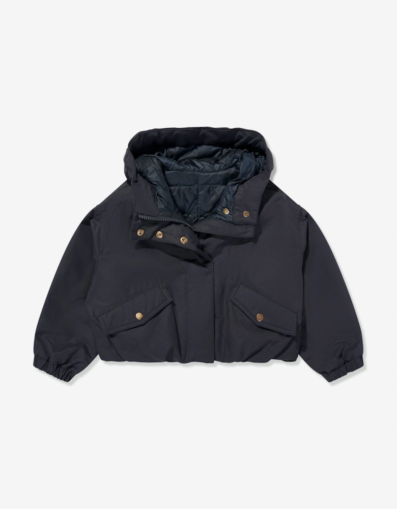 Enfant Girls Eucalyptus Jacket in Navy
