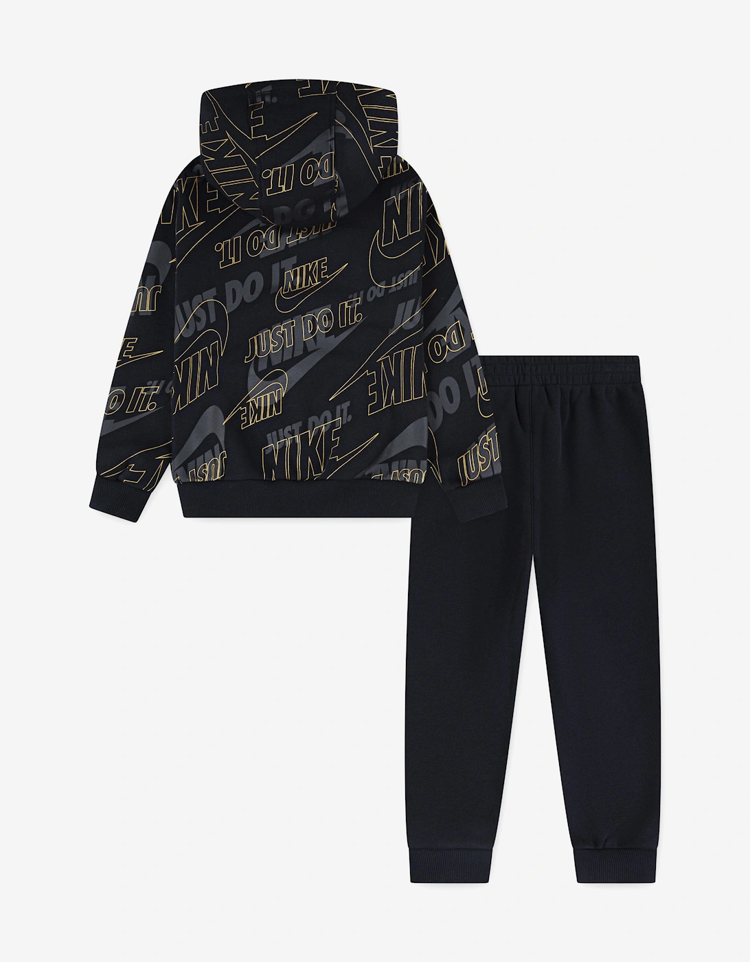 Kids NSW GWM Light Weight Fleece Tracksuit in Black