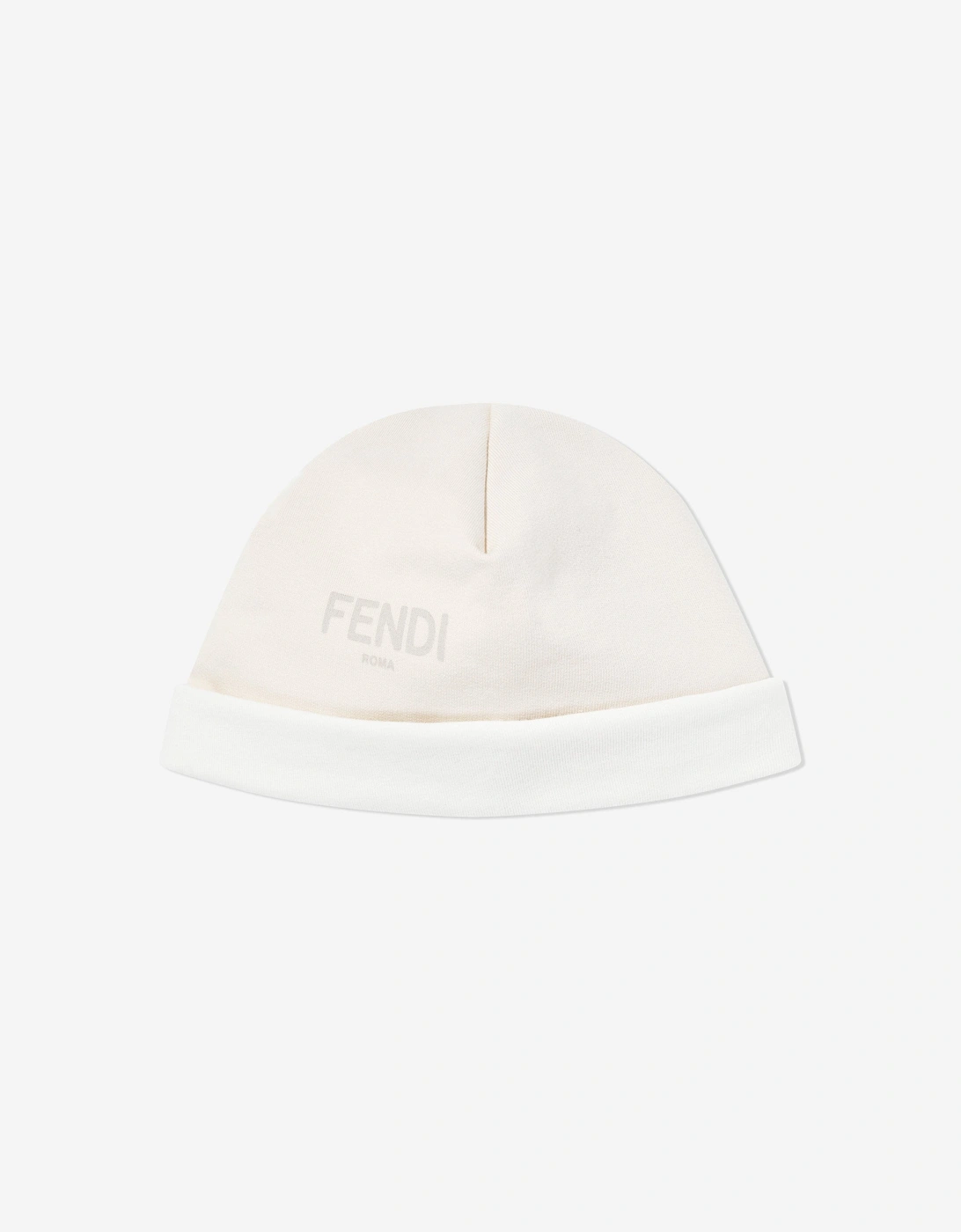 Baby Cotton Romper Set in Beige