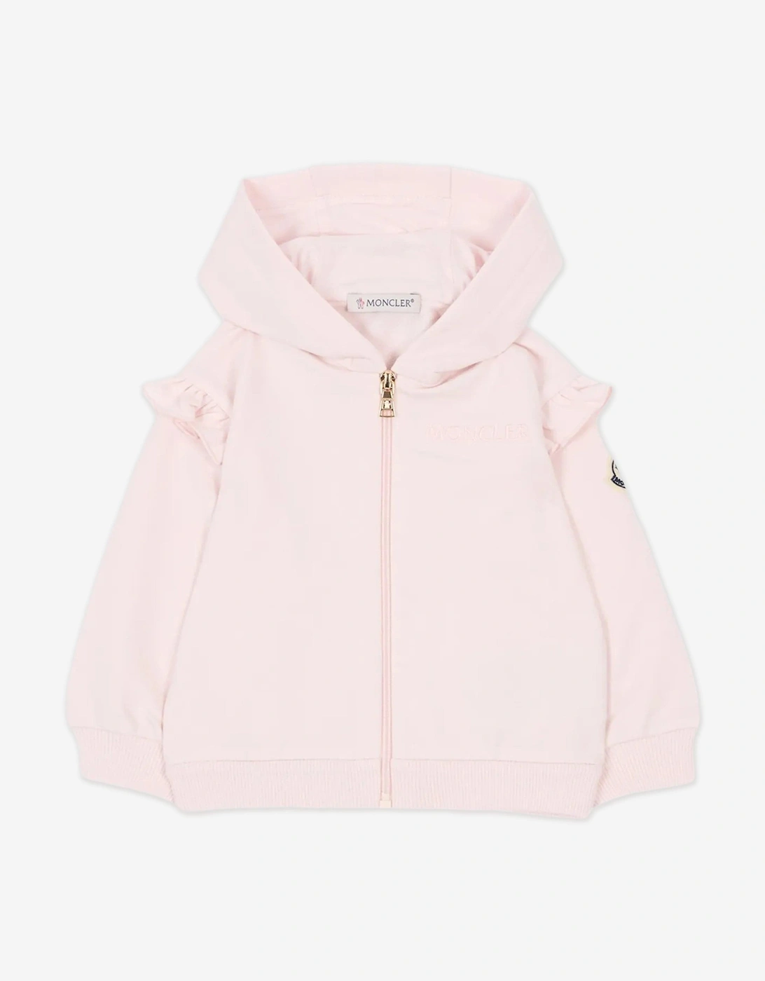Enfant Baby Girls Ruffle Tracksuit in Pink