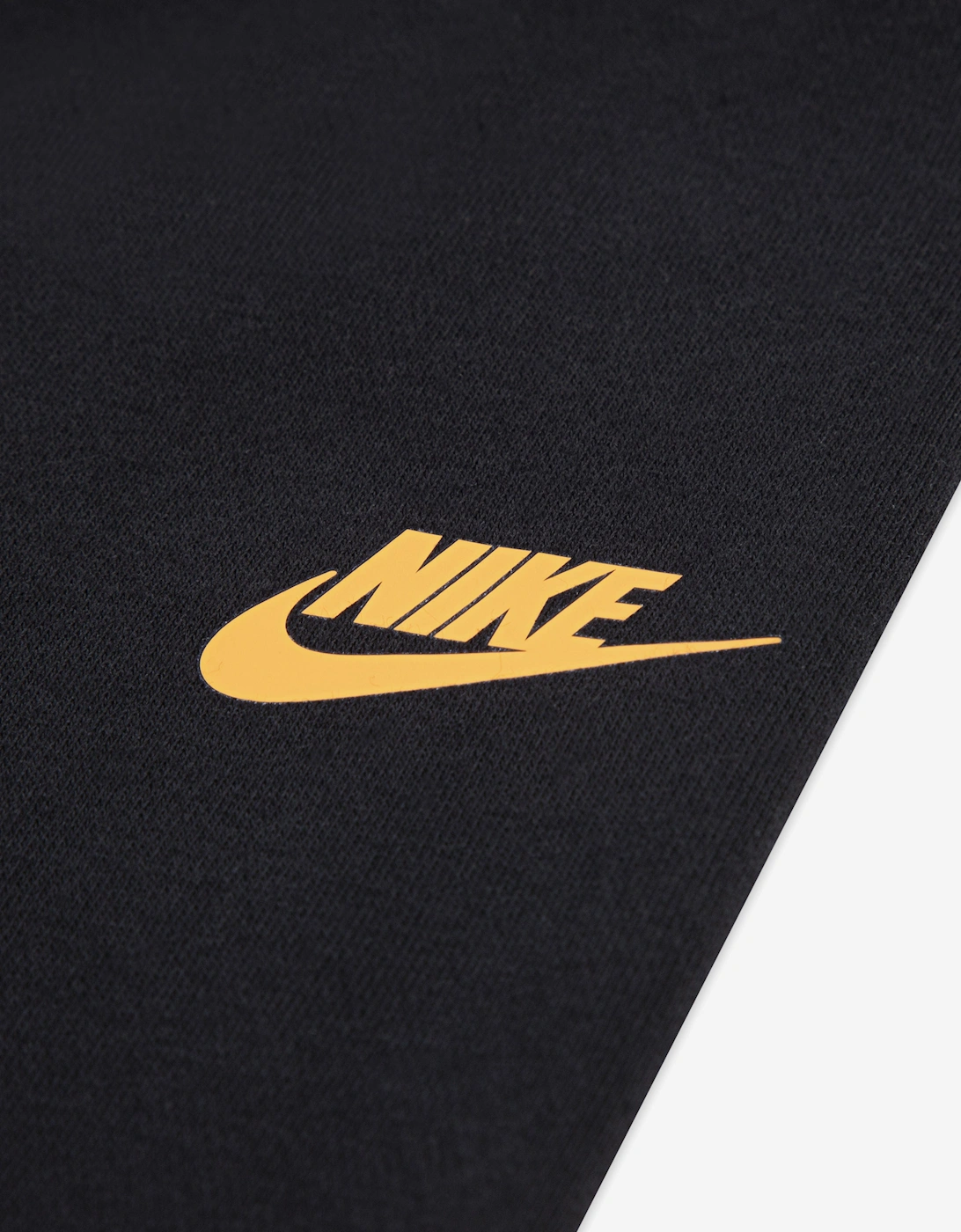 Kids Fleece Logo Tracksuit in Black