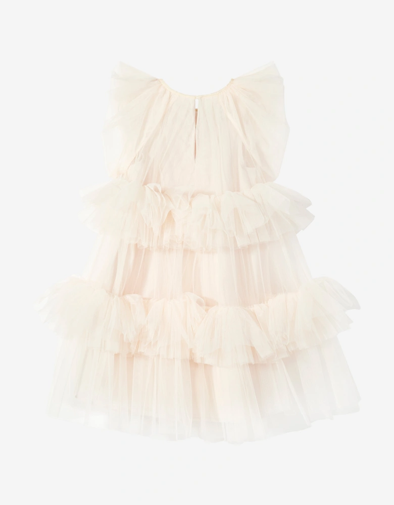 Girls Tulle Dress in Pink