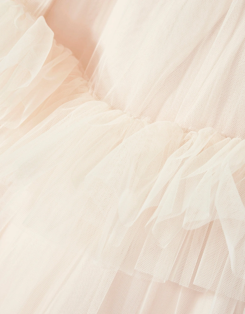 Girls Tulle Dress in Pink
