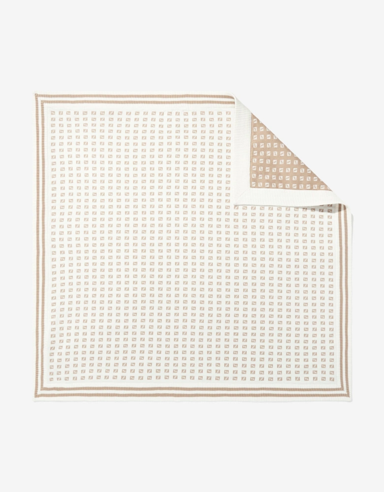 Baby Cotton Blanket in Beige