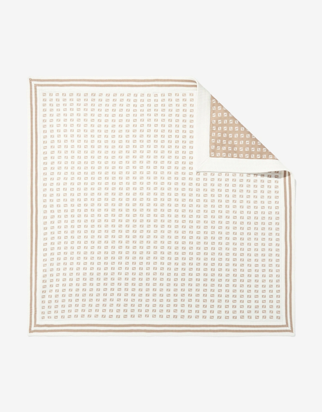 Baby Cotton Blanket in Beige, 5 of 4