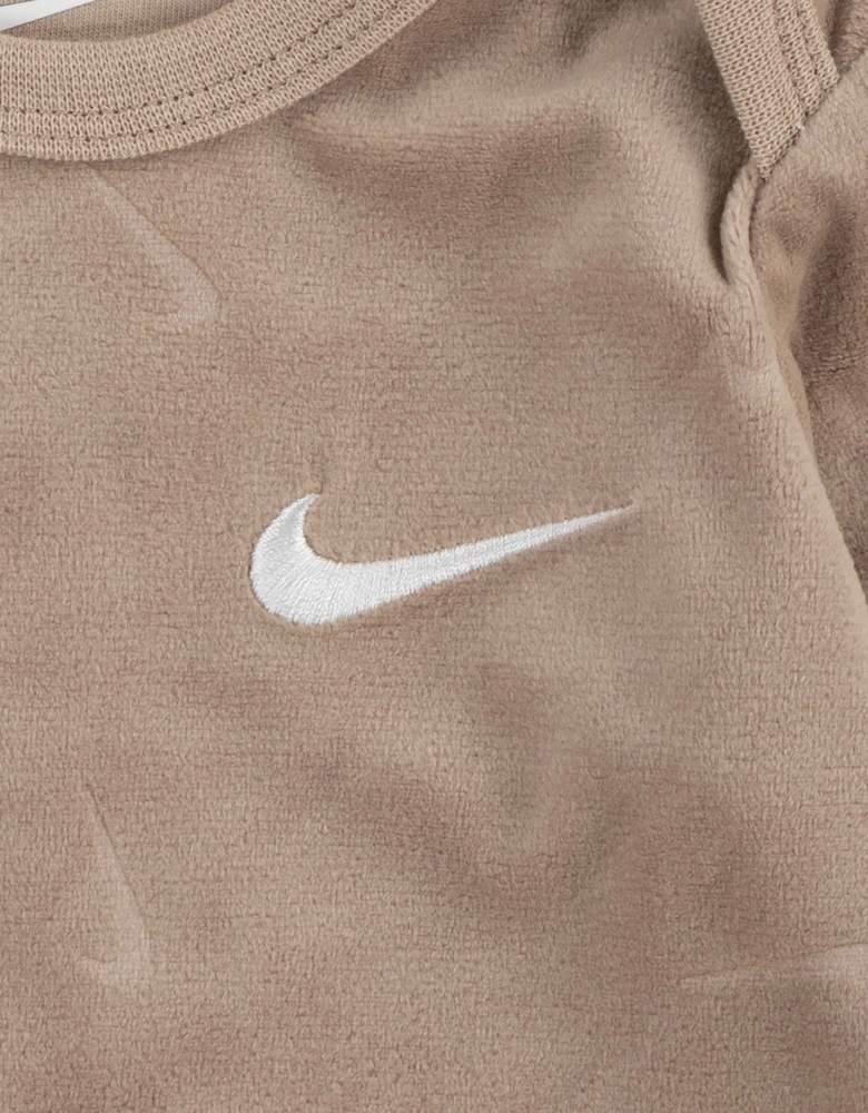 Baby New Impressions Bodysuit Set in Brown