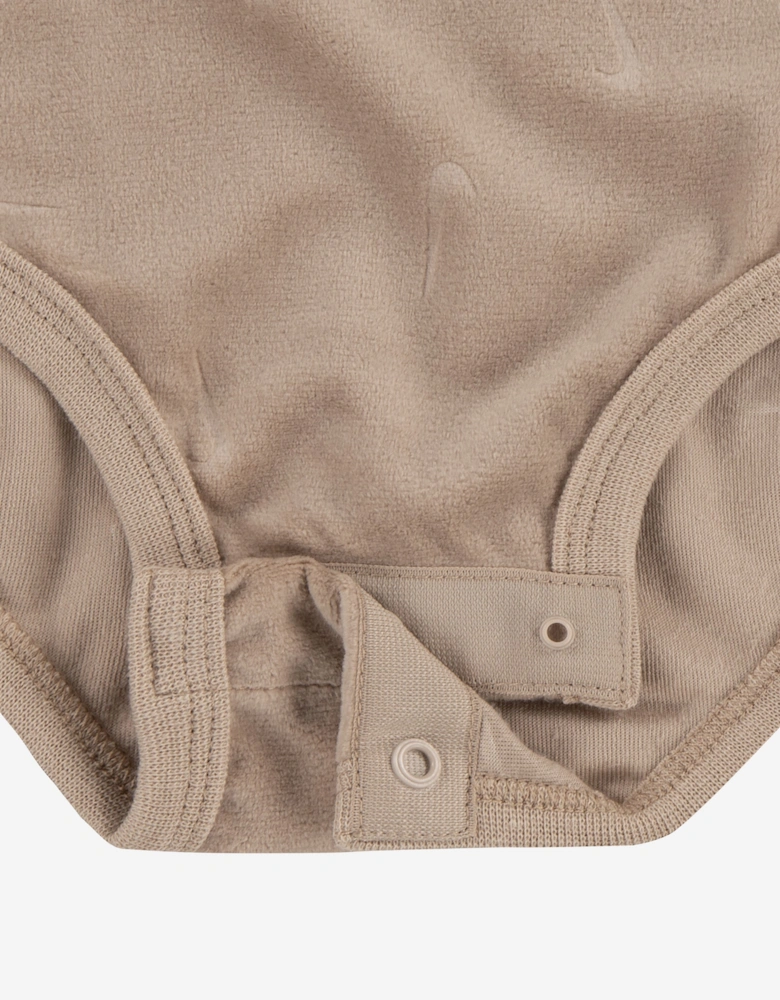 Baby New Impressions Bodysuit Set in Brown