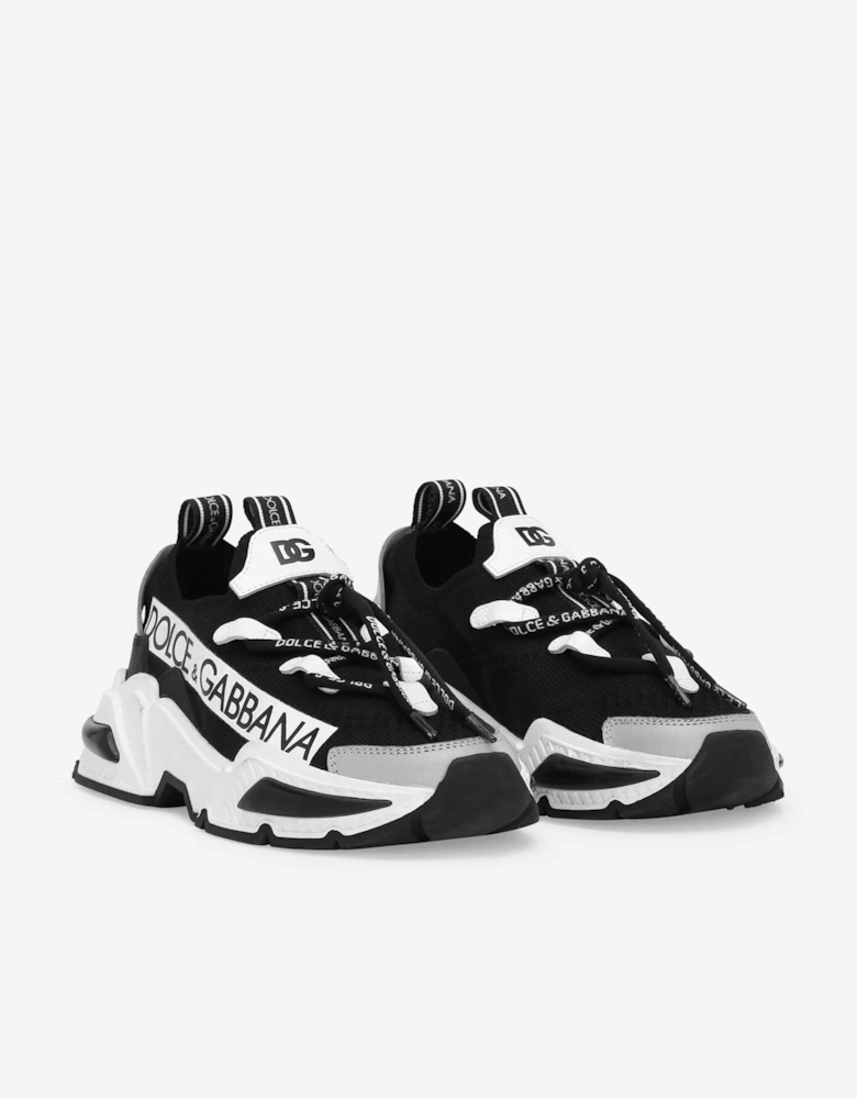 Boys Airmaster Trainers in Black