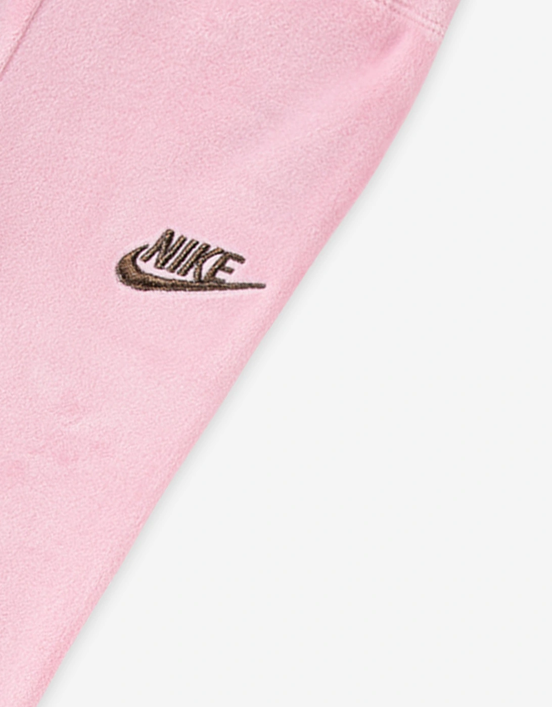 Baby Girls Velour Flare Legging Set in Pink