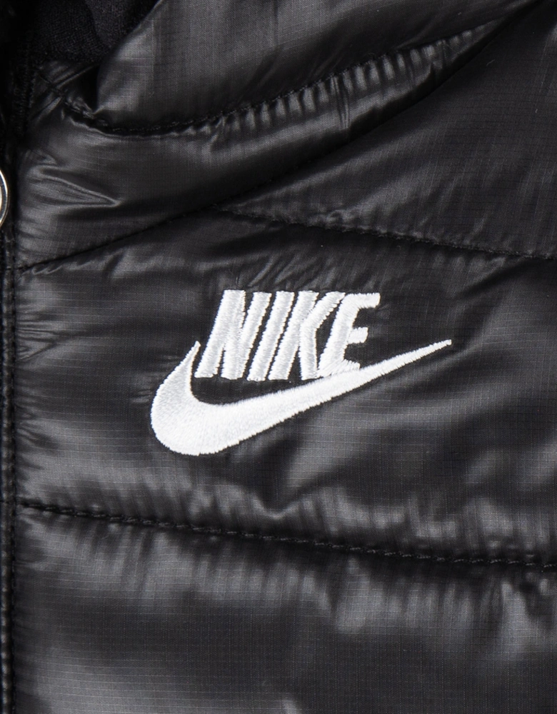 Baby Solid Snowsuit in Black