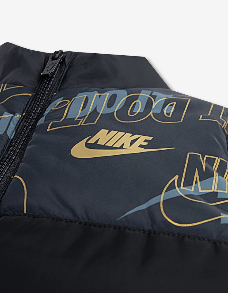 Kids NSW 3 Piece Vest Set in Black