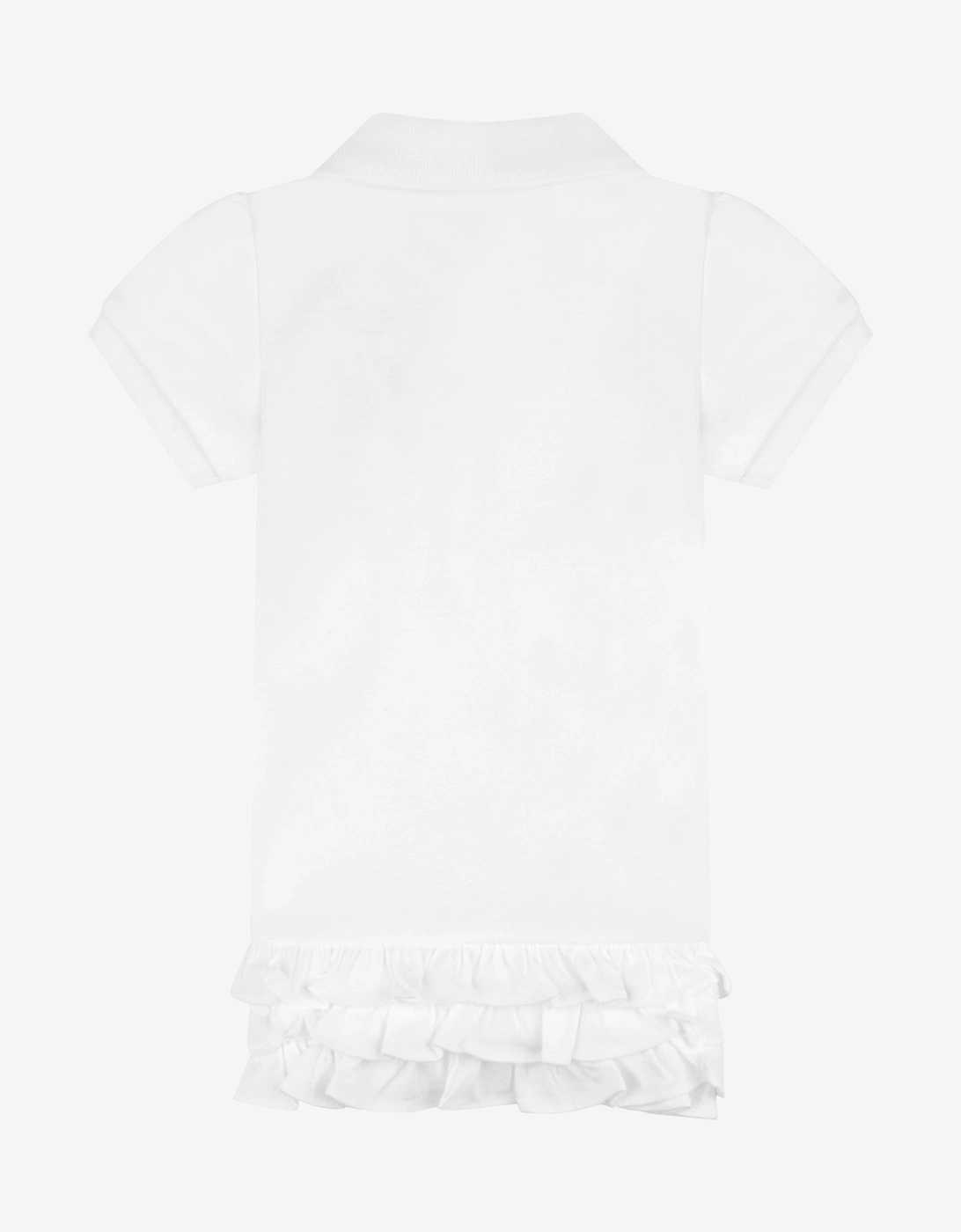 Baby Girls Schiffli Dress With Bloomers in White