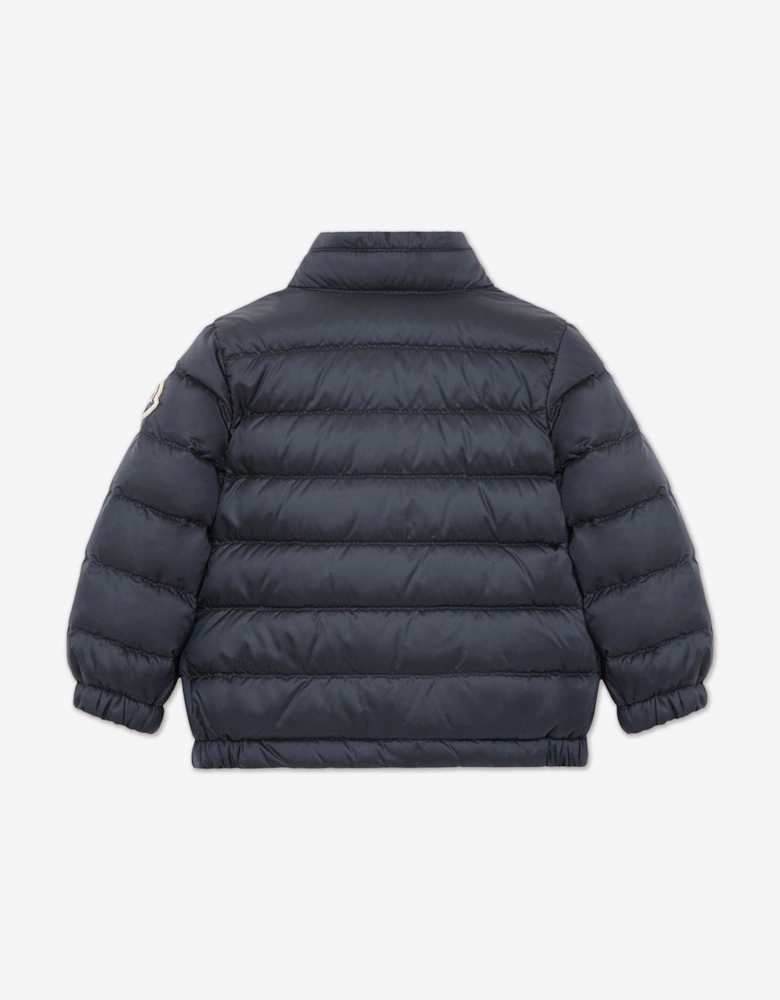 Enfant Baby Boys Down Padded Acorus Jacket in Navy
