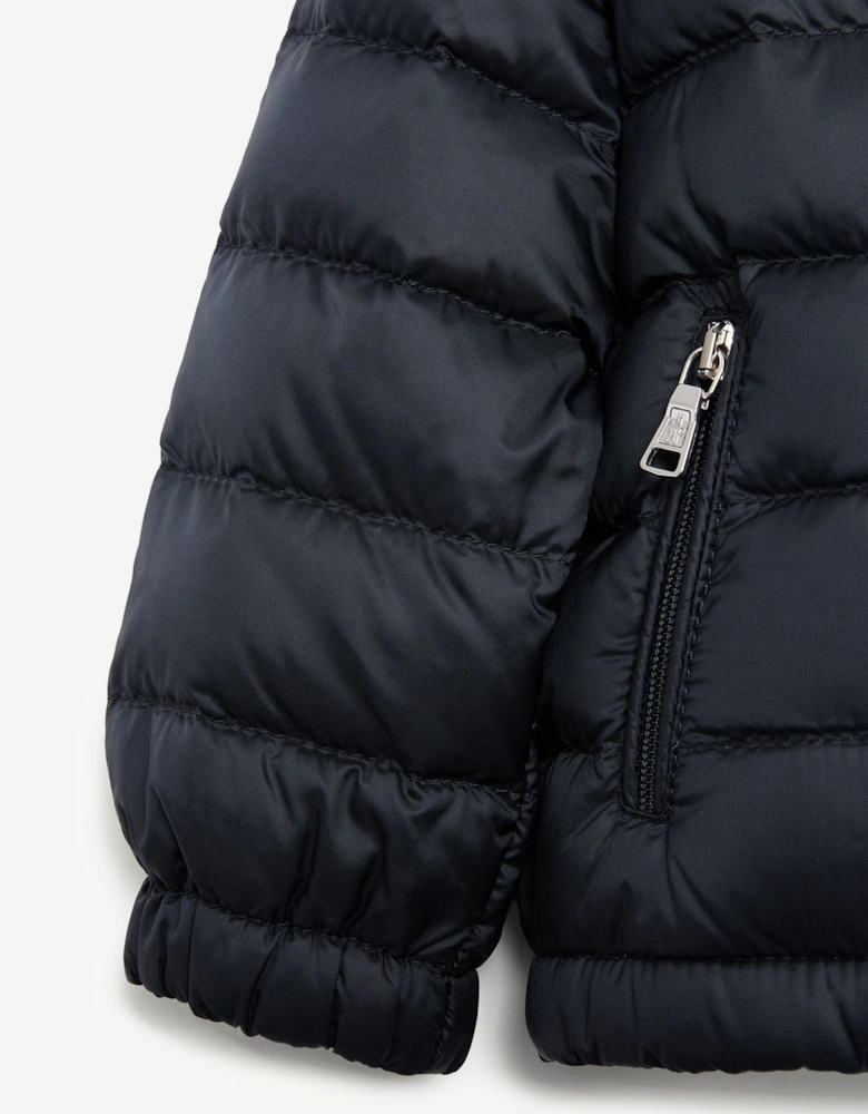 Enfant Baby Boys Down Padded Acorus Jacket in Navy