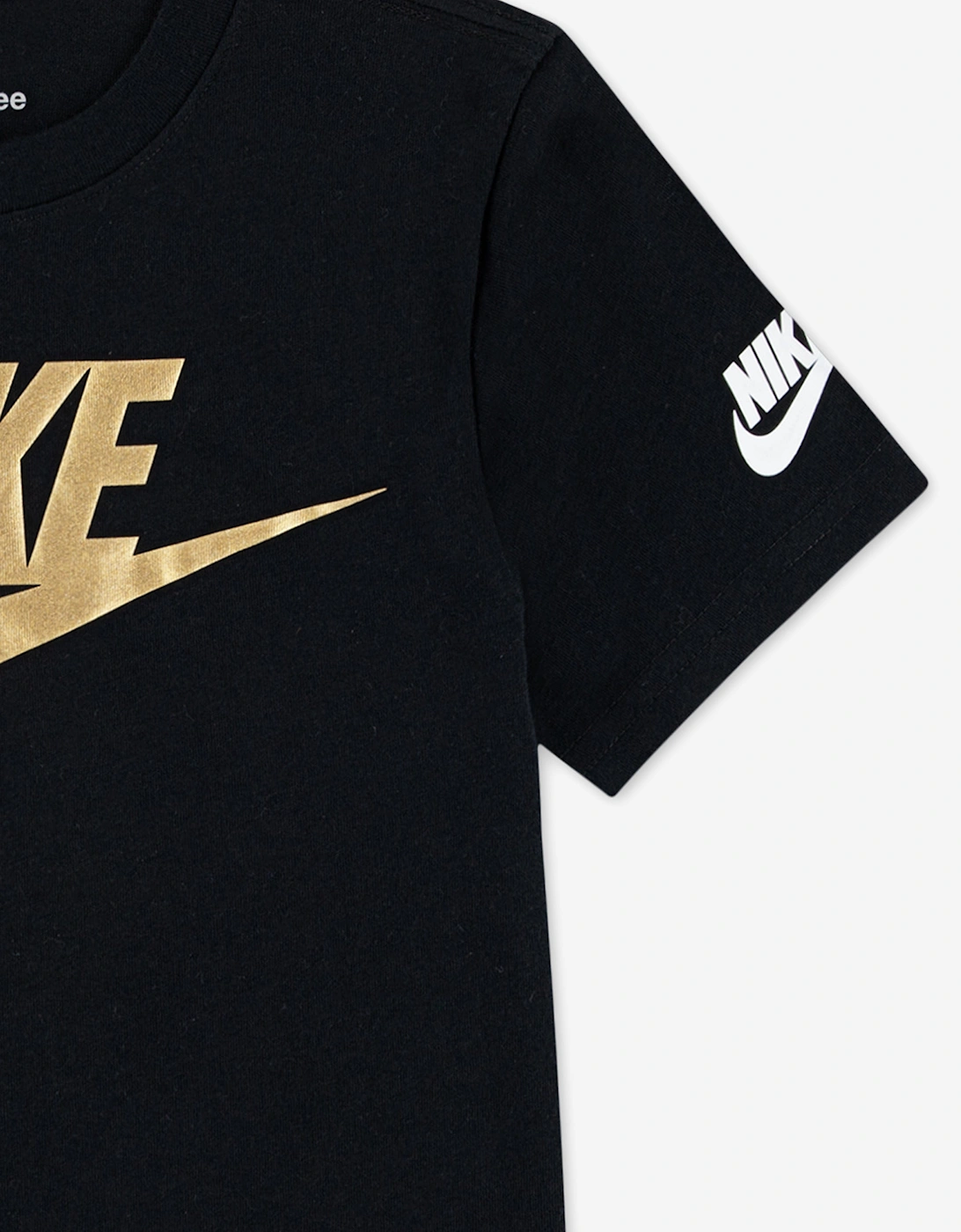 Kids Futura Evergreen T-Shirt in Black