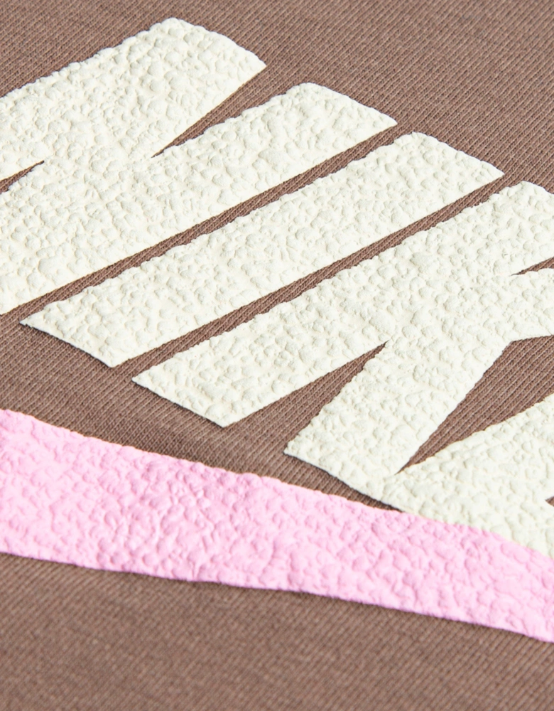 Kids Club Family Knit Top in Brown