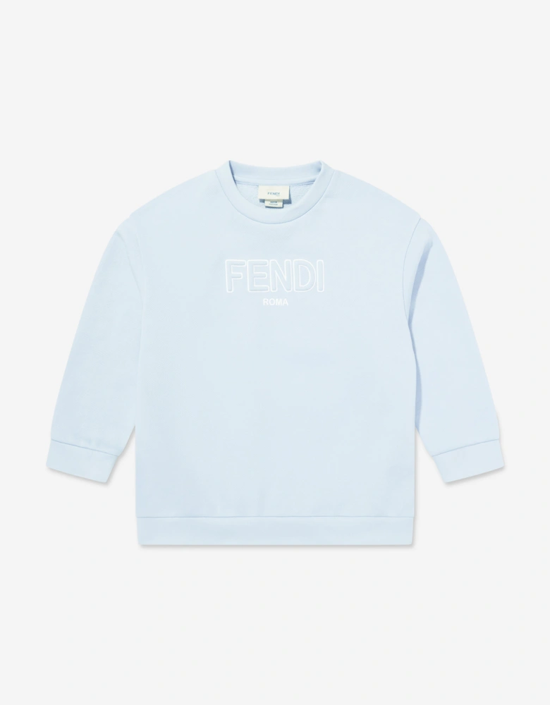 Kids Logo Sweatshirt in Blue