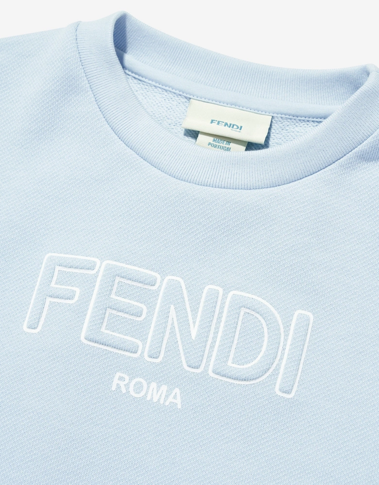 Kids Logo Sweatshirt in Blue