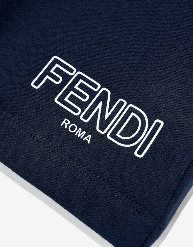 Boys Logo Shorts in Navy