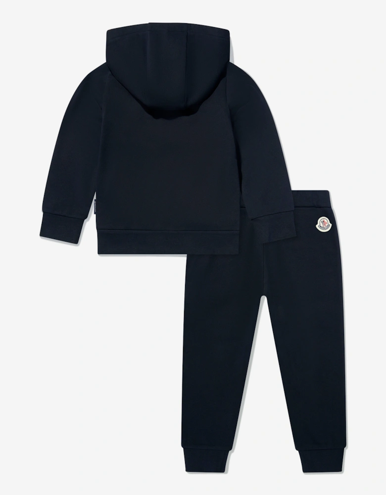 Enfant Boys Cotton Logo Tracksuit in Navy