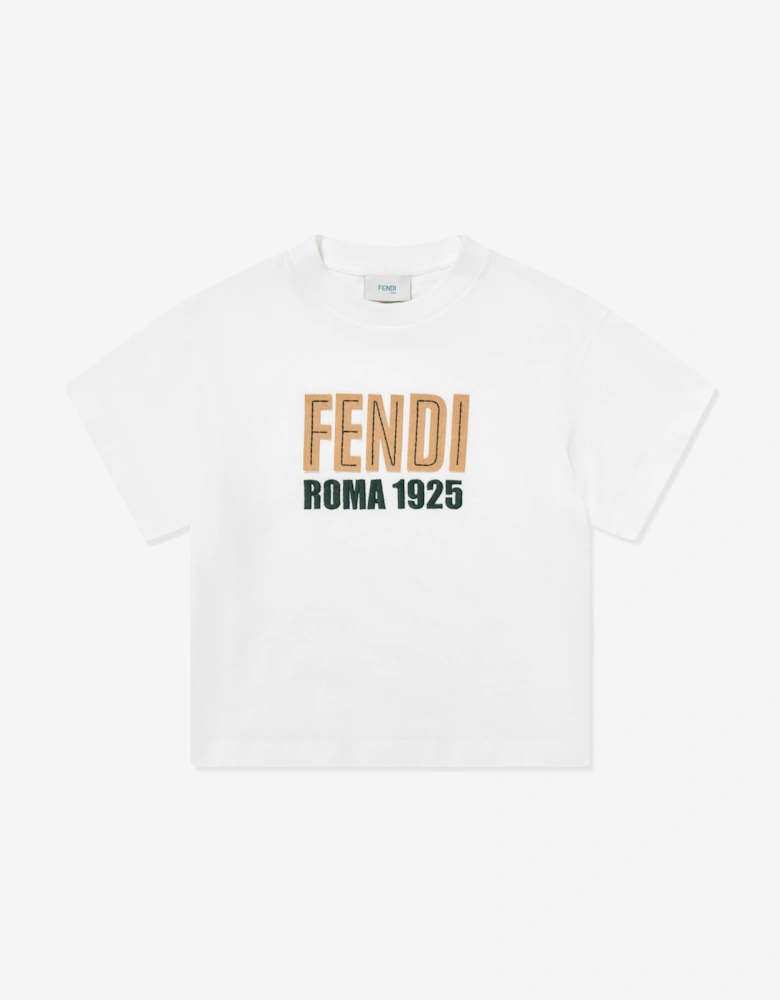 Kids Logo T-Shirt in White