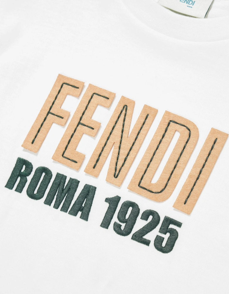 Kids Logo T-Shirt in White