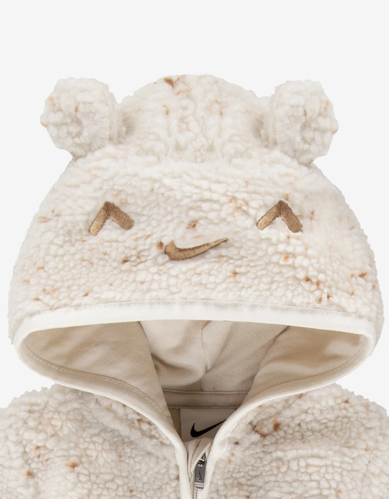Baby Cozy Comfort Coverall in Ivory