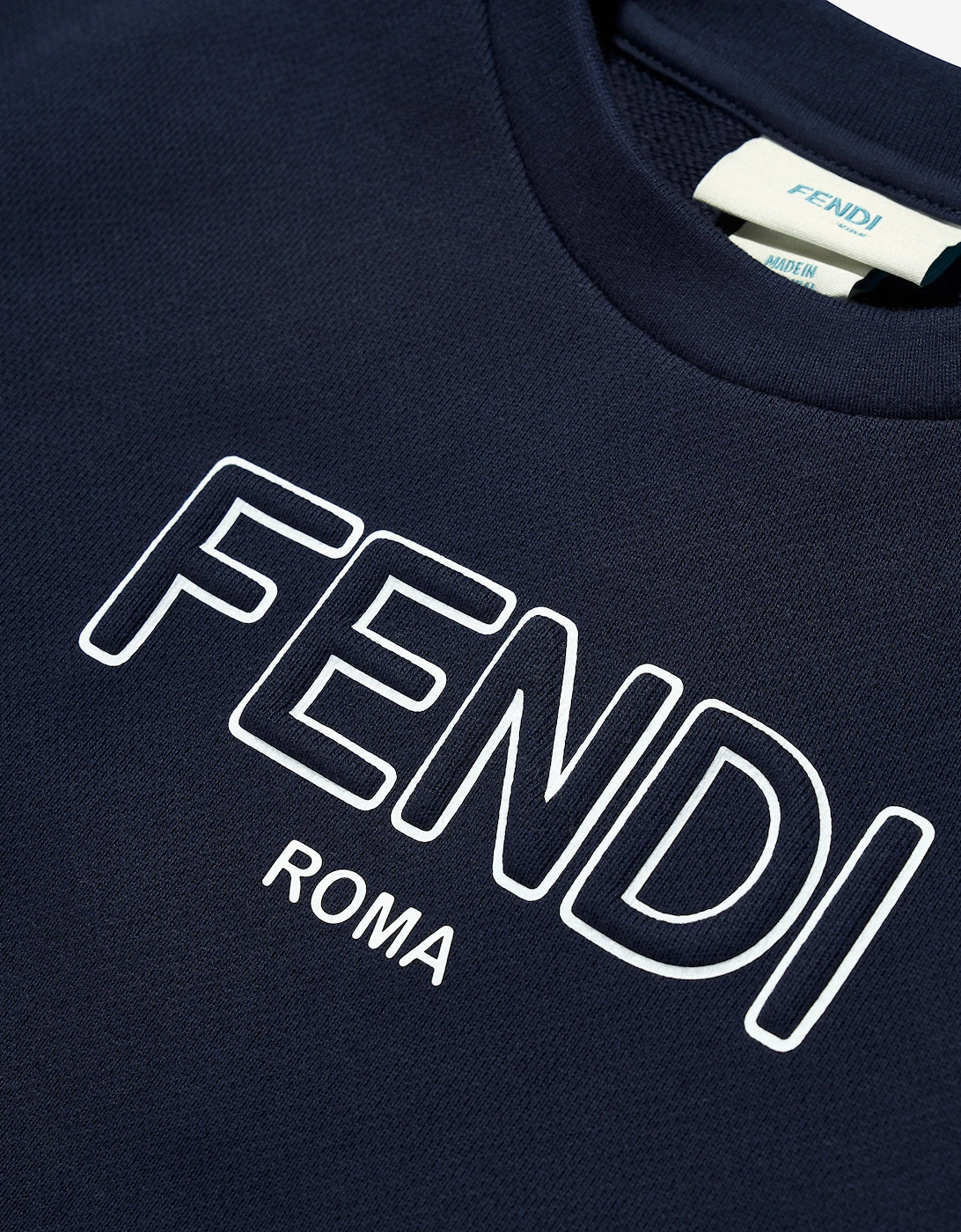 Boys Logo Sweatshirt in Navy