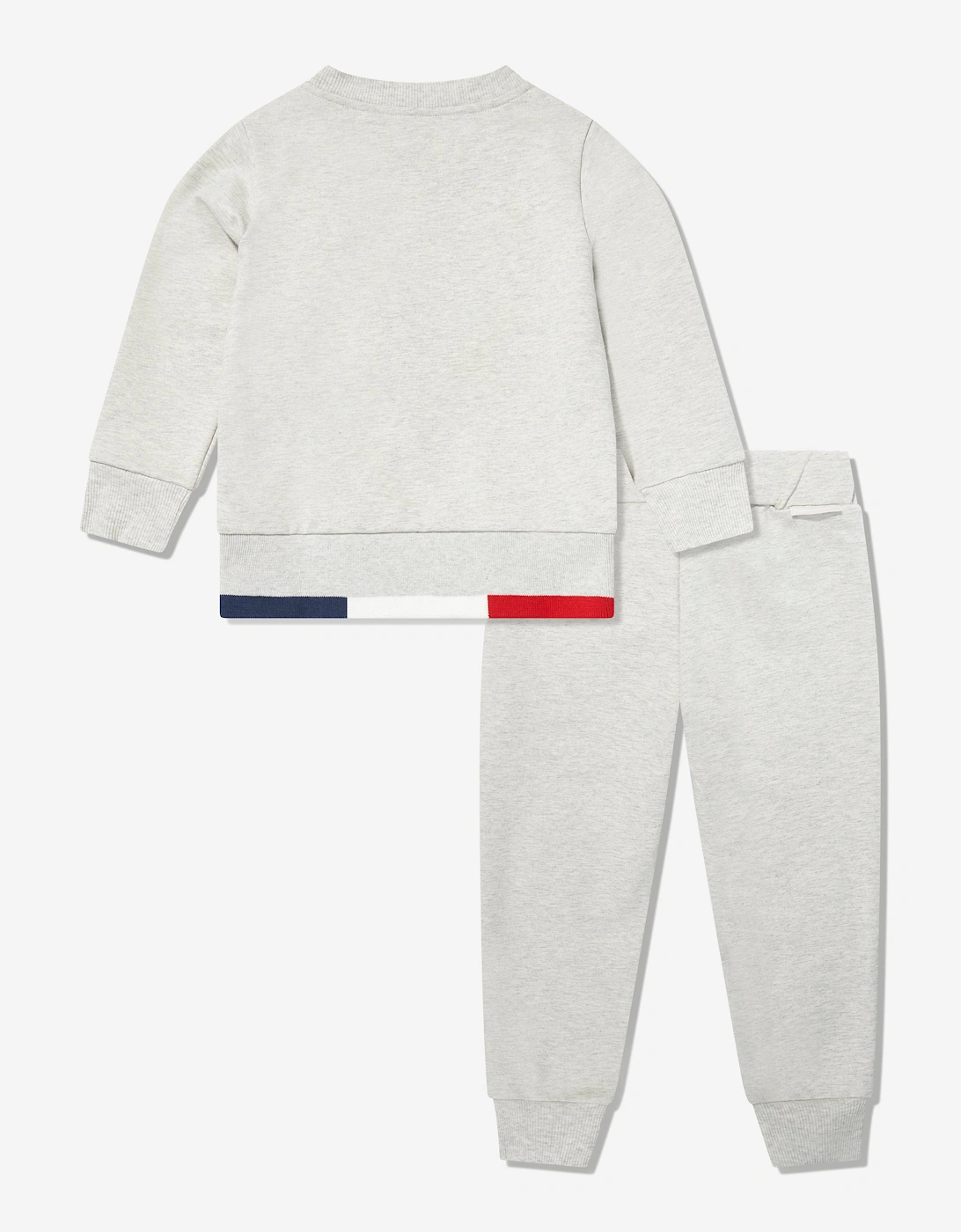 Enfant Boys Cotton Logo Tracksuit in Beige