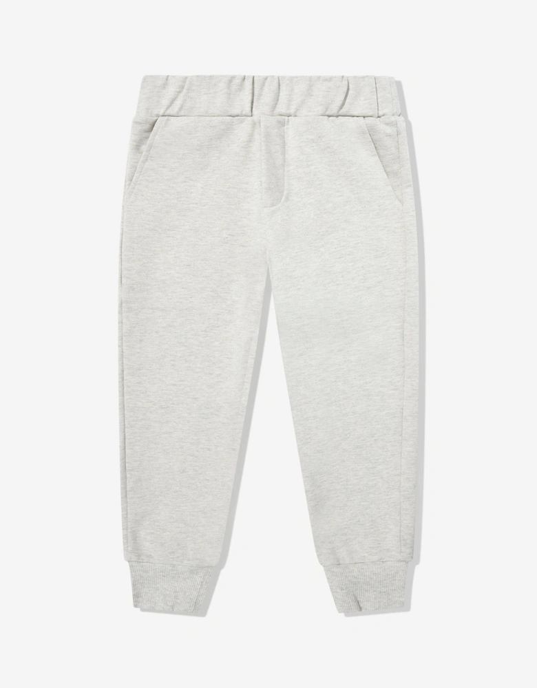 Enfant Boys Cotton Logo Tracksuit in Beige