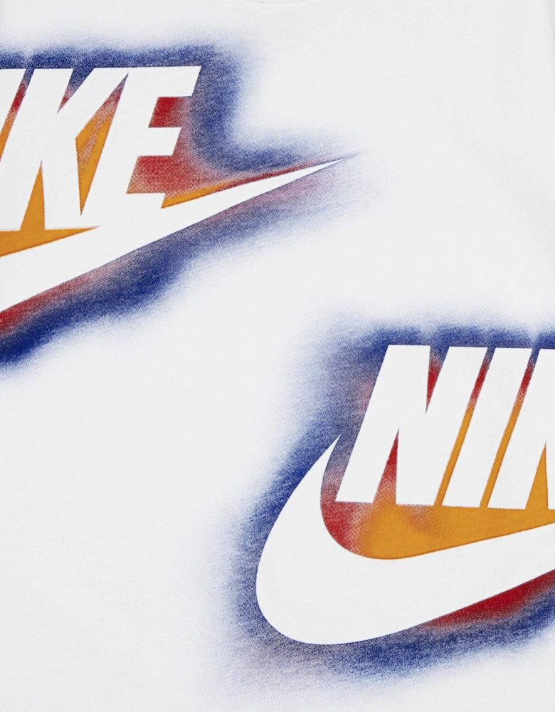 Boys Glow With Me T-Shirt in White